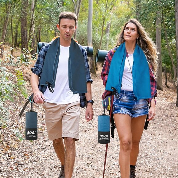 BOGI Microfiber Travel Sports Towel - Picture 5 of 8